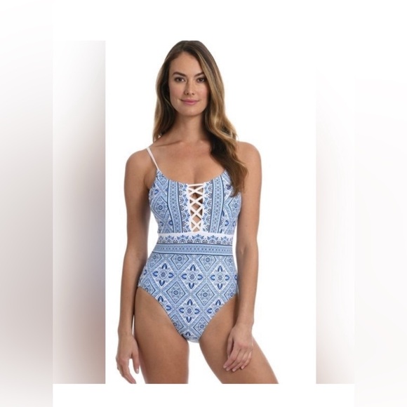 La Blanca One Piece Swimsuit- New 🌴🌴🏖🏖🏖 - Picture 1 of 9